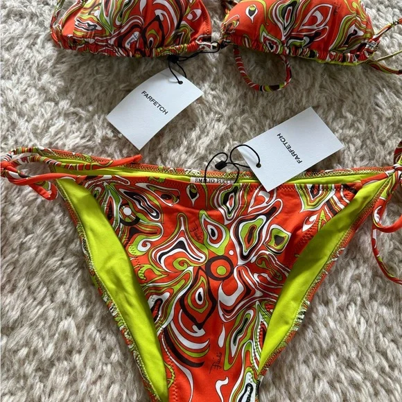 新品 未使用 EMILIO PUCCI エミリオプッチ ビキニ size40 Emilio Pucci bikini NWT 40IT